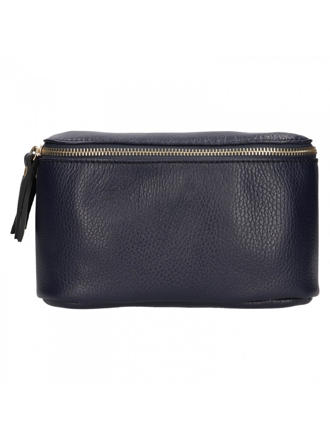 Dámská kožená ledvinka Italia Milagros – tmavě modrá